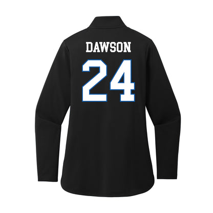 UNC Asheville - NCAA Women's Soccer : Maleigh Dawson - Women's Premium Quarter Zip Jacket-1