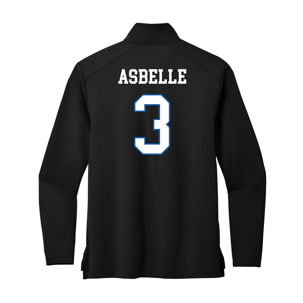 UNC Asheville - NCAA Women's Basketball : Niyonna Asbelle - Premium Quarter Zip Jacket-1