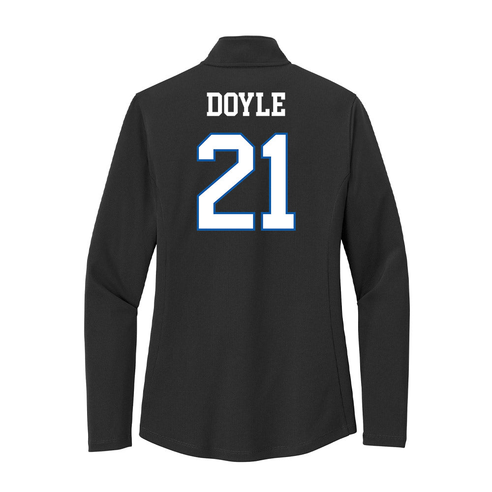 UNC Asheville - NCAA Women's Soccer : Olivia Doyle - Women's Lightweight Quarter Zip Jacket-1