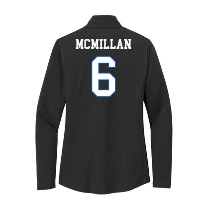 UNC Asheville - NCAA Women's Basketball : Kristen McMillan - Women's Lightweight Quarter Zip Jacket-1