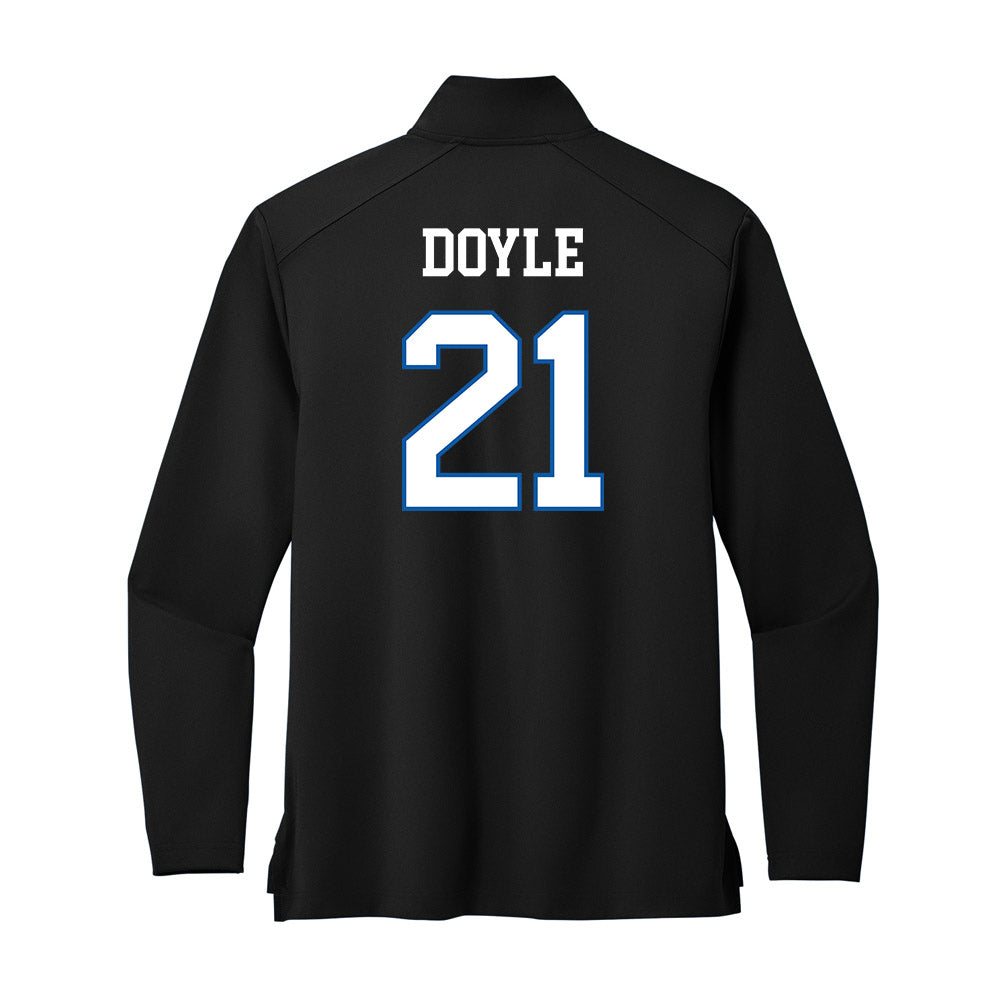 UNC Asheville - NCAA Women's Soccer : Olivia Doyle - Premium Quarter Zip Jacket-1
