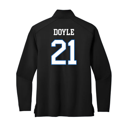 UNC Asheville - NCAA Women's Soccer : Olivia Doyle - Premium Quarter Zip Jacket-1