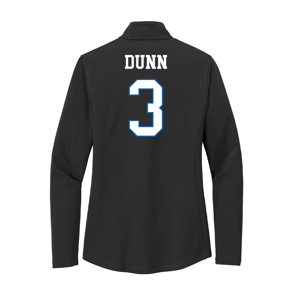 UNC Asheville - NCAA Men's Basketball : Khayri Dunn - Women's Lightweight Quarter Zip Jacket-1