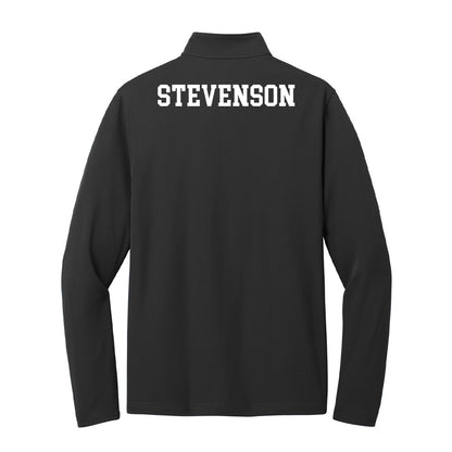 UNC Asheville - NCAA Men's Track & Field : Talyn Stevenson - Lightweight Quarter Zip Jacket-1
