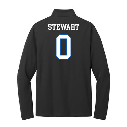 UNC Asheville - NCAA Women's Tennis : Keira Stewart - Lightweight Quarter Zip Jacket-1
