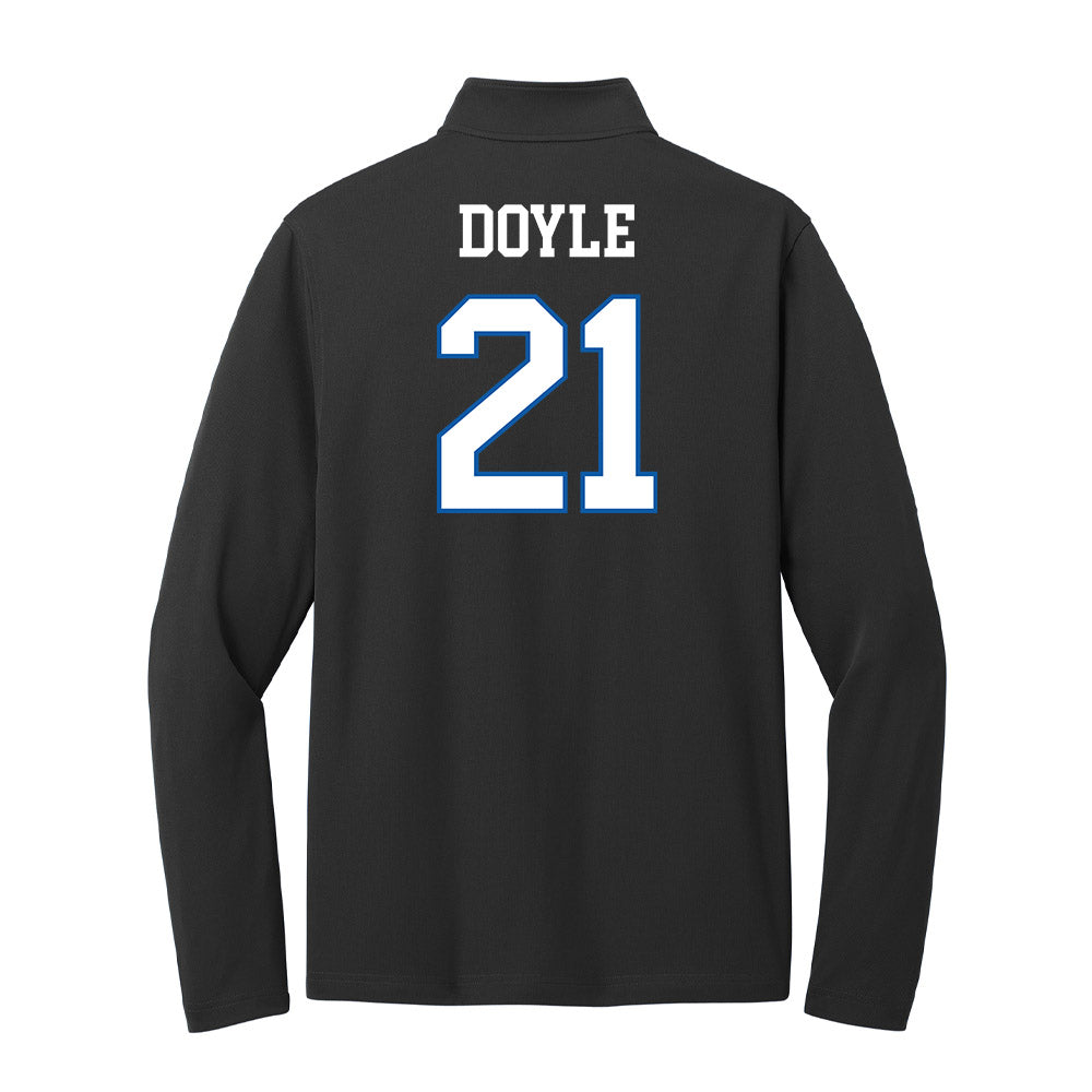 UNC Asheville - NCAA Women's Soccer : Olivia Doyle - Lightweight Quarter Zip Jacket-1