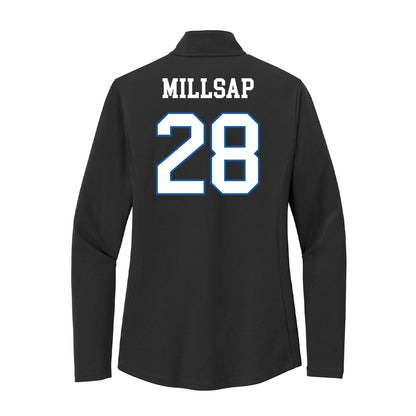UNC Asheville - NCAA Baseball : Gunner Millsap - Women's Lightweight Quarter Zip Jacket-1