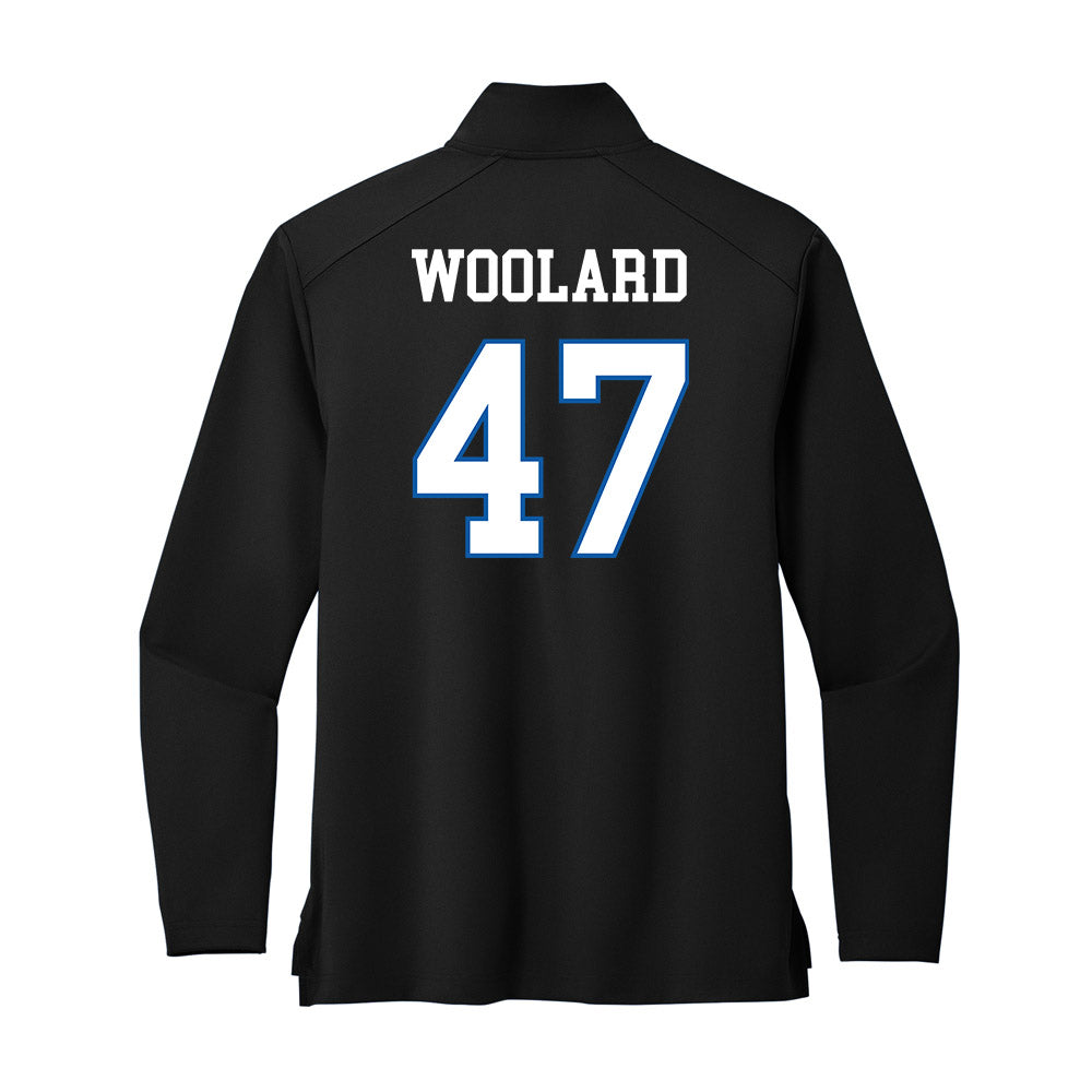 UNC Asheville - NCAA Baseball : Colin Woolard - Premium Quarter Zip Jacket-1