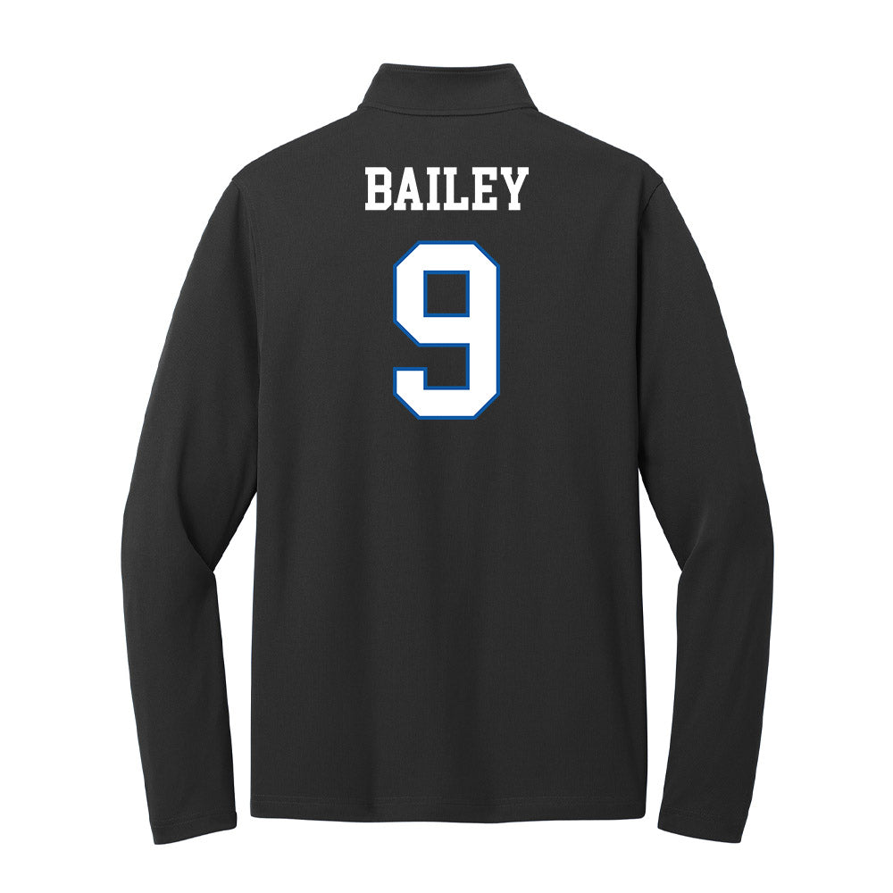 UNC Asheville - NCAA Men's Basketball : Ian Bailey - Lightweight Quarter Zip Jacket-1