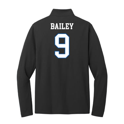 UNC Asheville - NCAA Men's Basketball : Ian Bailey - Lightweight Quarter Zip Jacket-1