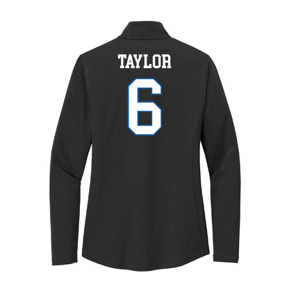 UNC Asheville - NCAA Men's Basketball : Kam Taylor - Women's Lightweight Quarter Zip Jacket-1