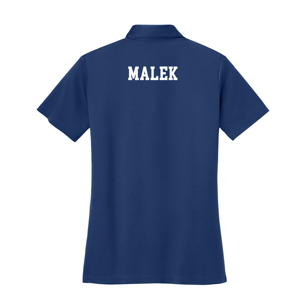 UNC Asheville - NCAA Men's Track & Field : Jan Malek - Women's Activewear Polo Shirt-1