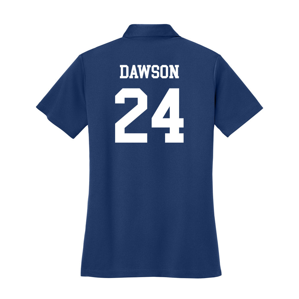 UNC Asheville - NCAA Women's Soccer : Maleigh Dawson - Women's Activewear Polo Shirt-1