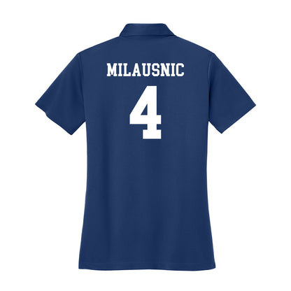 UNC Asheville - NCAA Women's Basketball : Riley Milausnic - Women's Activewear Polo Shirt-1