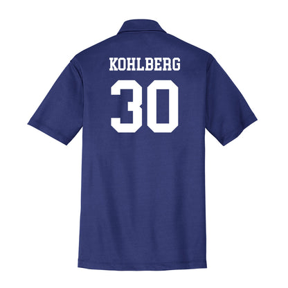UNC Asheville - NCAA Men's Soccer : Andrew Kohlberg - Activewear Polo Shirt-1