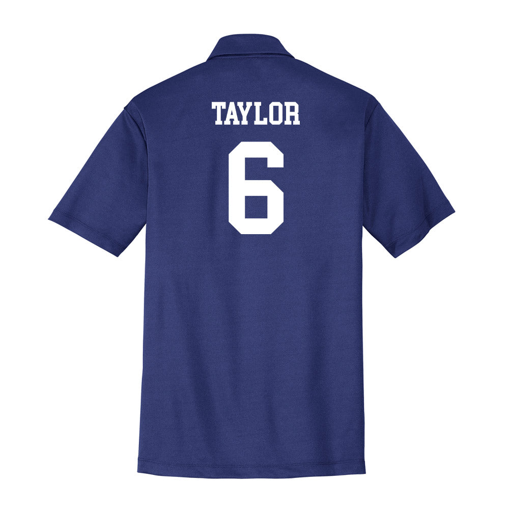UNC Asheville - NCAA Men's Basketball : Kam Taylor - Activewear Polo Shirt-1