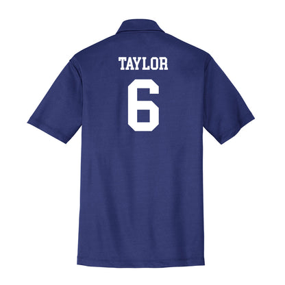 UNC Asheville - NCAA Men's Basketball : Kam Taylor - Activewear Polo Shirt-1
