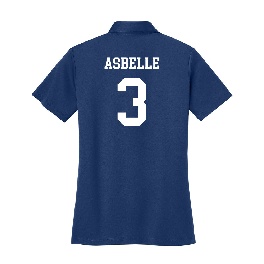 UNC Asheville - NCAA Women's Basketball : Niyonna Asbelle - Women's Activewear Polo Shirt-1