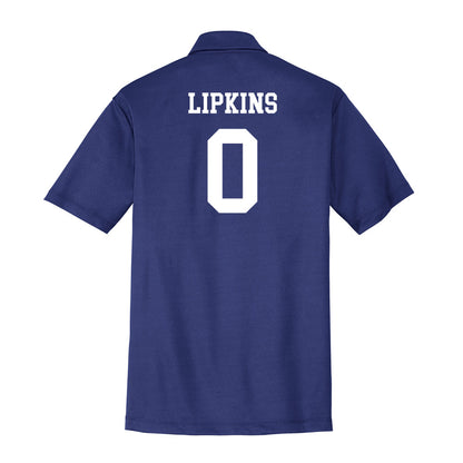 UNC Asheville - NCAA Men's Basketball : JaCorey Lipkins - Activewear Polo Shirt-1