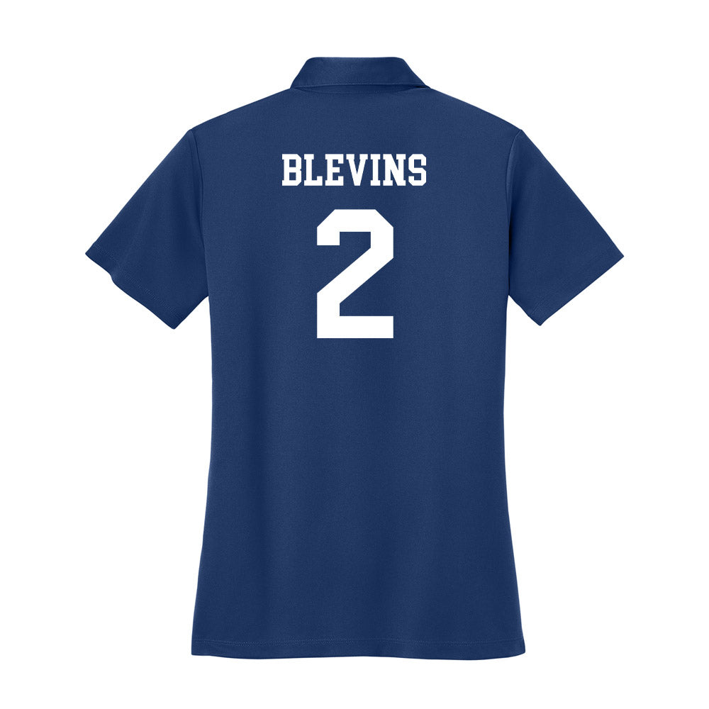 UNC Asheville - NCAA Women's Volleyball : Jessy Blevins - Women's Activewear Polo Shirt-1