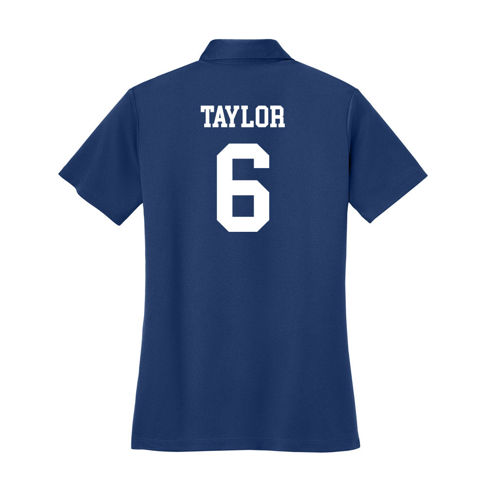 UNC Asheville - NCAA Men's Basketball : Kam Taylor - Women's Activewear Polo Shirt-1