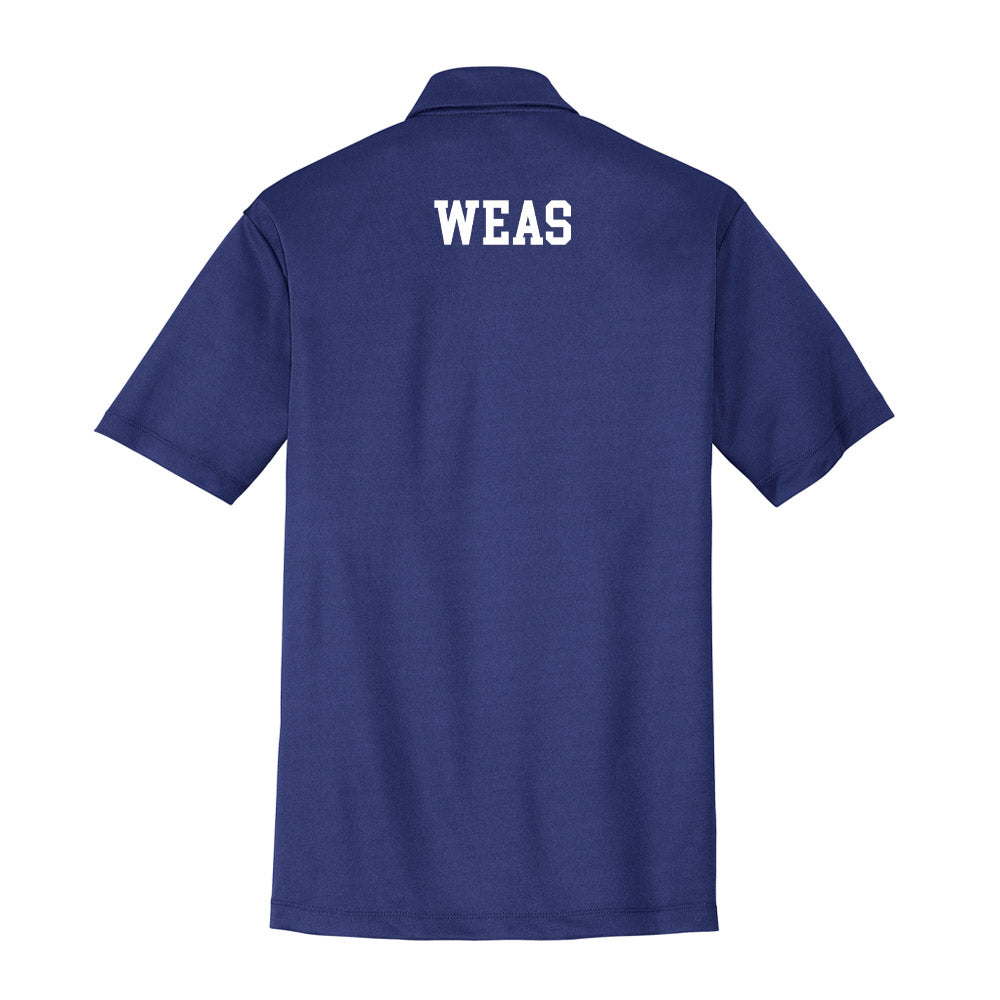 UNC Asheville - NCAA Men's Track & Field : Zac Weas - Activewear Polo Shirt-1