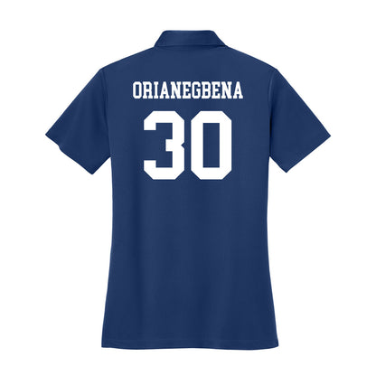 UNC Asheville - NCAA Women's Basketball : Deborah Orianegbena - Women's Activewear Polo Shirt-1