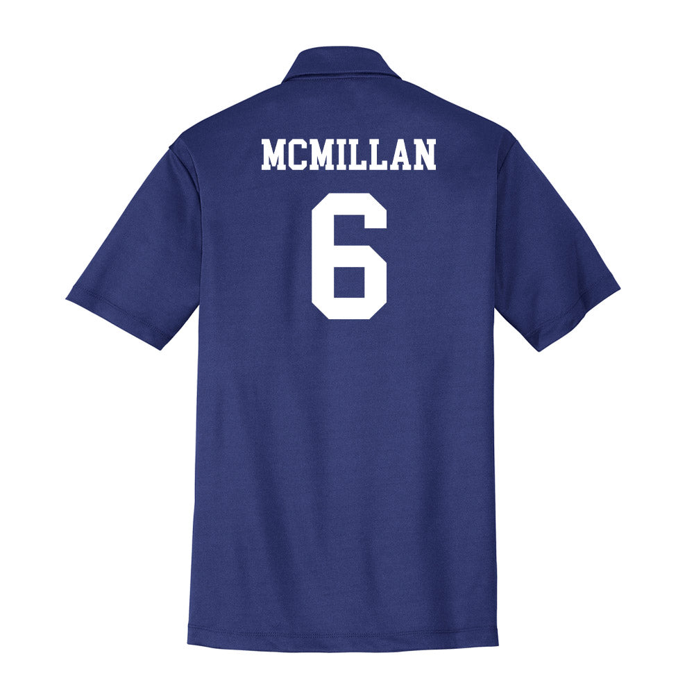 UNC Asheville - NCAA Women's Basketball : Kristen McMillan - Activewear Polo Shirt-1