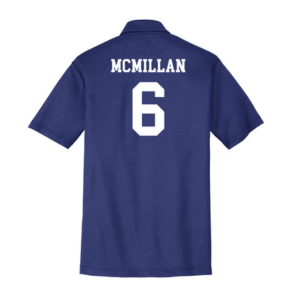UNC Asheville - NCAA Women's Basketball : Kristen McMillan - Activewear Polo Shirt-1
