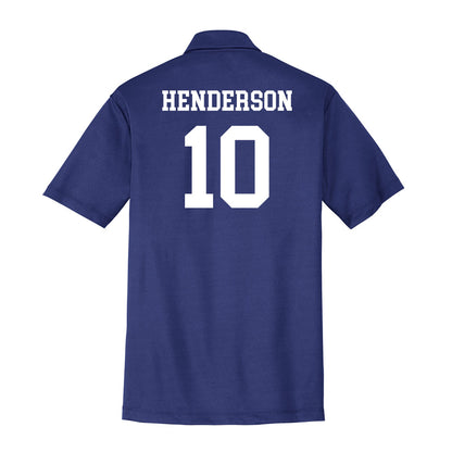 UNC Asheville - NCAA Women's Soccer : Emmie Henderson - Activewear Polo Shirt-1