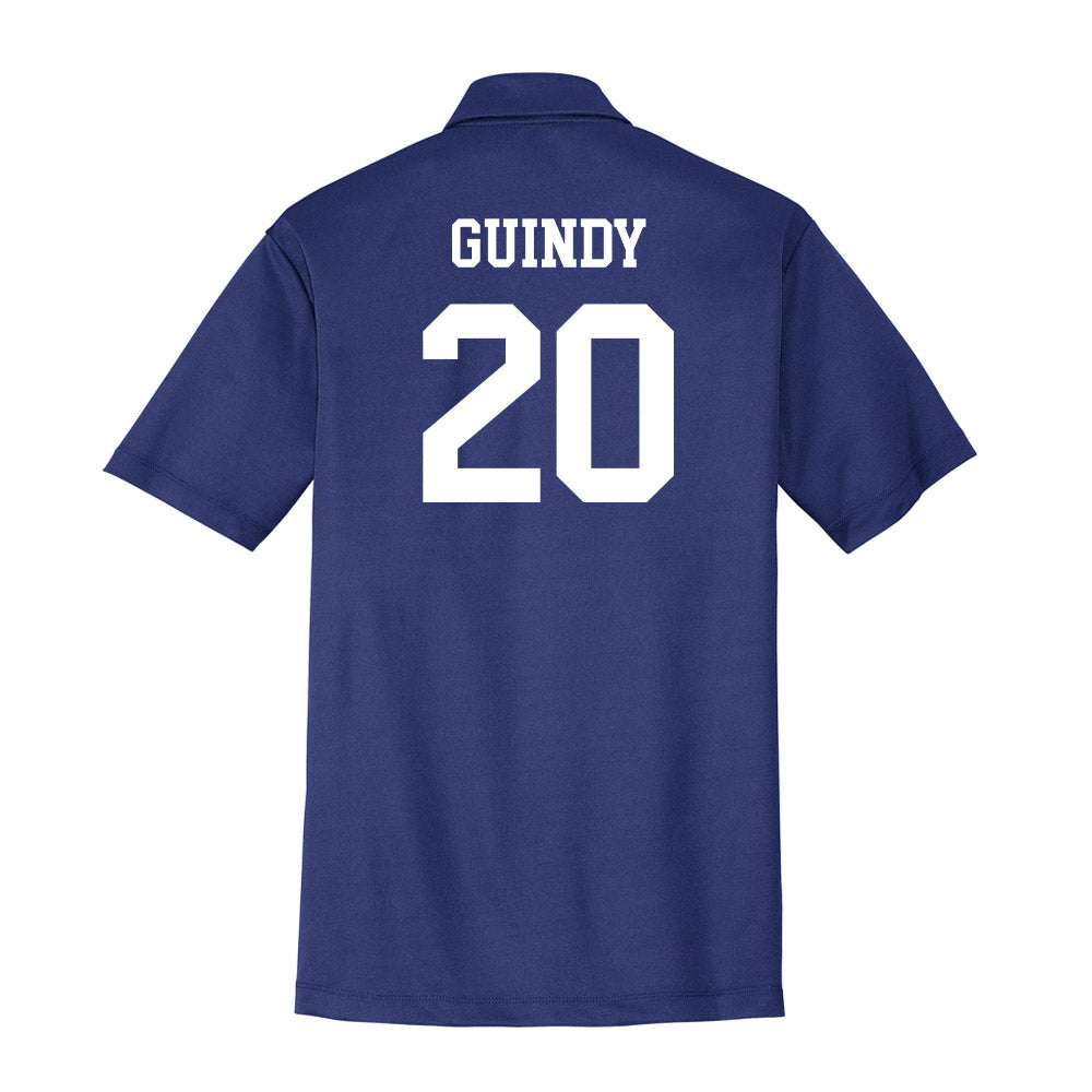 UNC Asheville - NCAA Men's Soccer : Zander Guindy - Activewear Polo Shirt-1