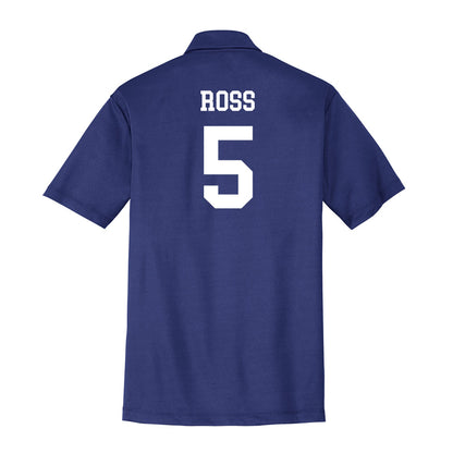 UNC Asheville - NCAA Women's Basketball : Sophia Ross - Activewear Polo Shirt-1