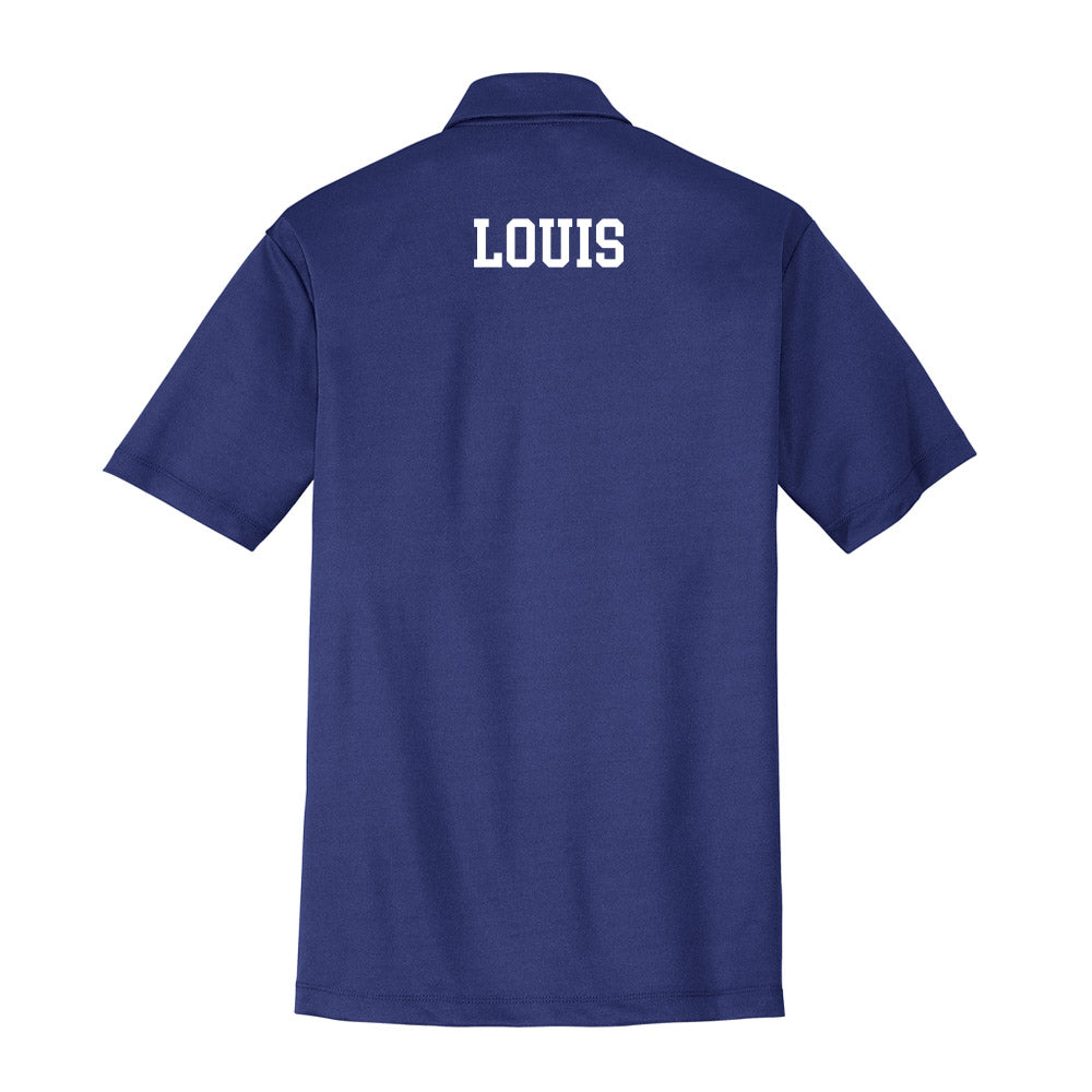 UNC Asheville - NCAA Men's Track & Field : Jeremiah Louis - Activewear Polo Shirt-1