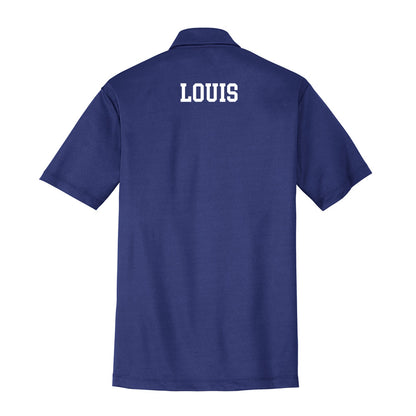 UNC Asheville - NCAA Men's Track & Field : Jeremiah Louis - Activewear Polo Shirt-1