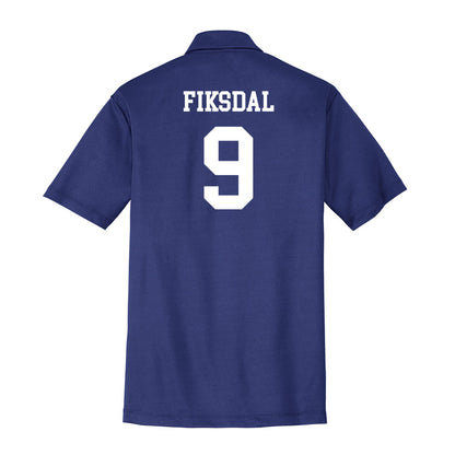 UNC Asheville - NCAA Men's Soccer : Brede Fiksdal - Activewear Polo Shirt-1