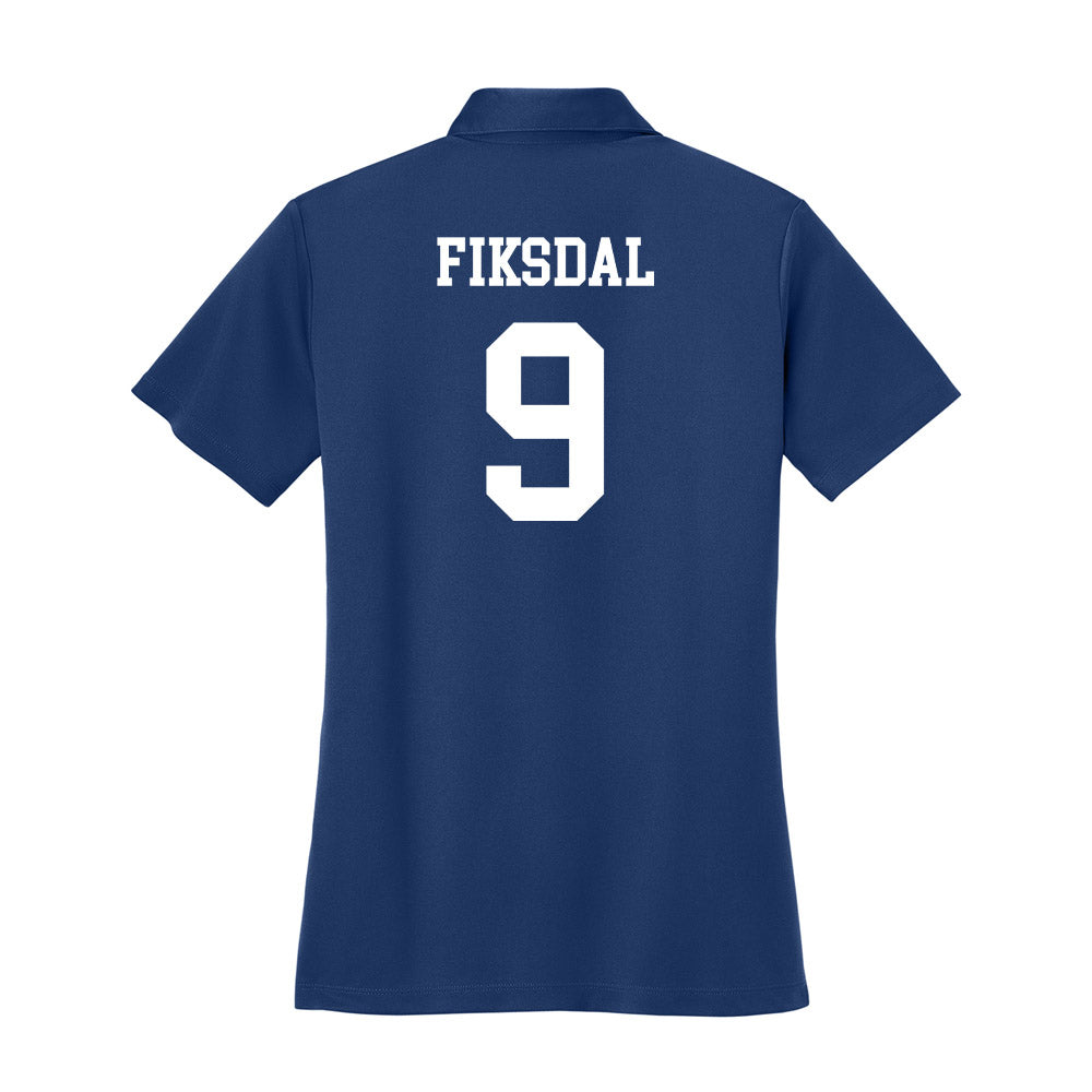 UNC Asheville - NCAA Men's Soccer : Brede Fiksdal - Women's Activewear Polo Shirt-1