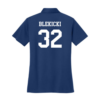 UNC Asheville - NCAA Women's Soccer : Georgia Blekicki - Women's Activewear Polo Shirt-1