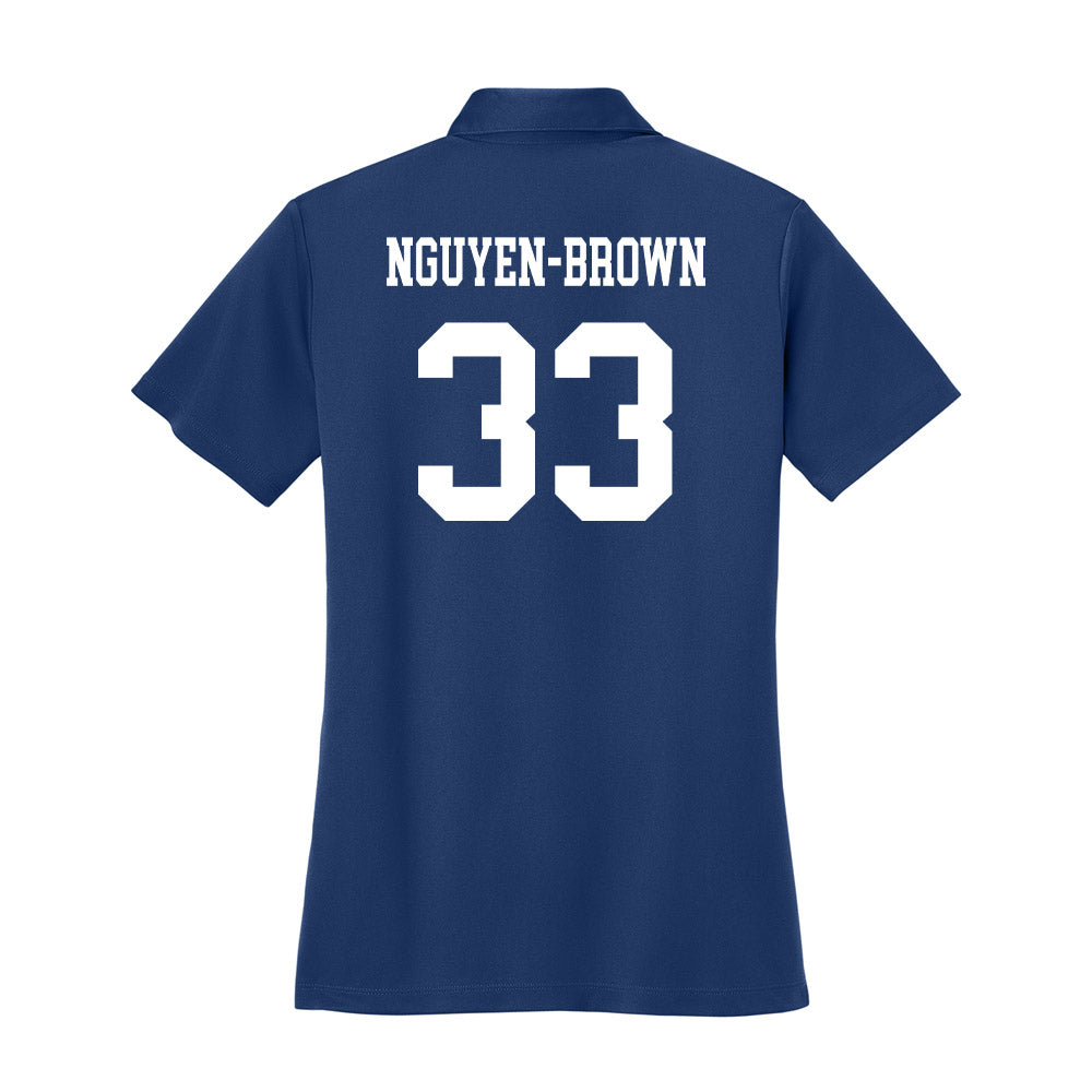 UNC Asheville - NCAA Baseball : Daylinh Nguyen-Brown - Women's Activewear Polo Shirt-1