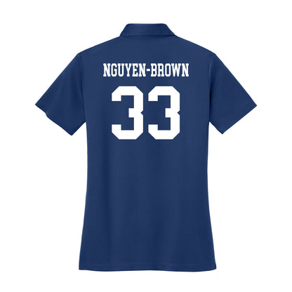 UNC Asheville - NCAA Baseball : Daylinh Nguyen-Brown - Women's Activewear Polo Shirt-1