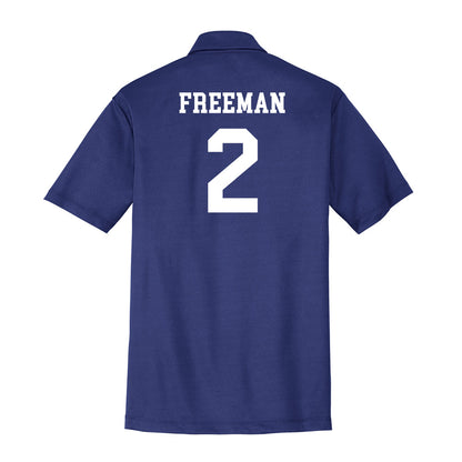 UNC Asheville - NCAA Women's Basketball : Jamaria Freeman - Activewear Polo Shirt-1