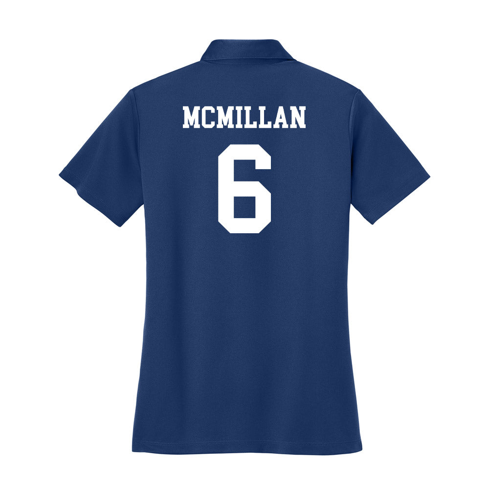 UNC Asheville - NCAA Women's Basketball : Kristen McMillan - Women's Activewear Polo Shirt-1