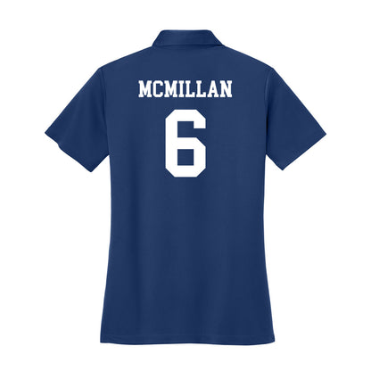 UNC Asheville - NCAA Women's Basketball : Kristen McMillan - Women's Activewear Polo Shirt-1