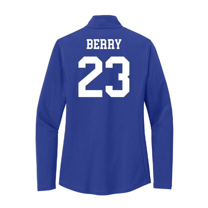 UNC Asheville - NCAA Women's Basketball : Tremiyah Berry - Women's Lightweight Quarter Zip Jacket-1