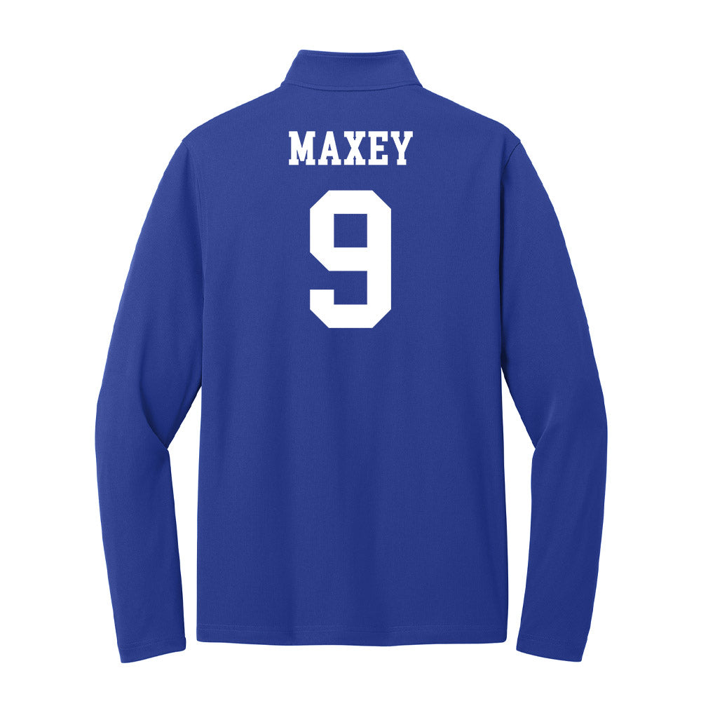 UNC Asheville - NCAA Women's Basketball : Dyanna Maxey - Lightweight Quarter Zip Jacket-1