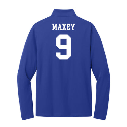 UNC Asheville - NCAA Women's Basketball : Dyanna Maxey - Lightweight Quarter Zip Jacket-1