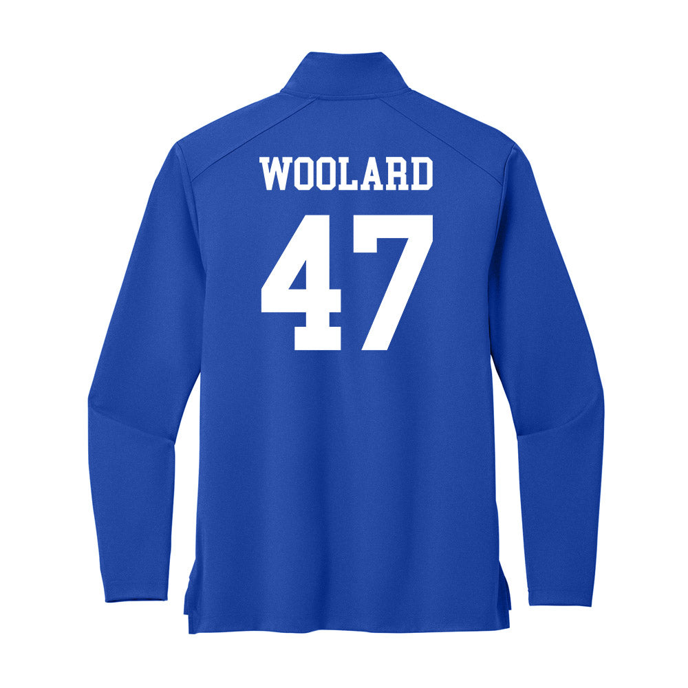UNC Asheville - NCAA Baseball : Colin Woolard - Premium Quarter Zip Jacket-1