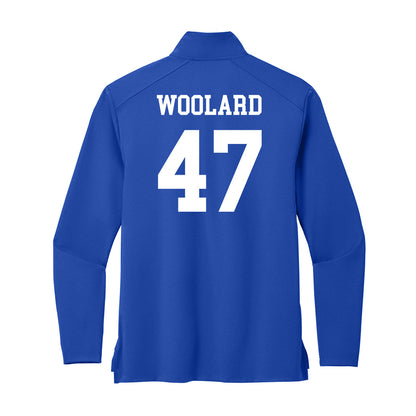 UNC Asheville - NCAA Baseball : Colin Woolard - Premium Quarter Zip Jacket-1