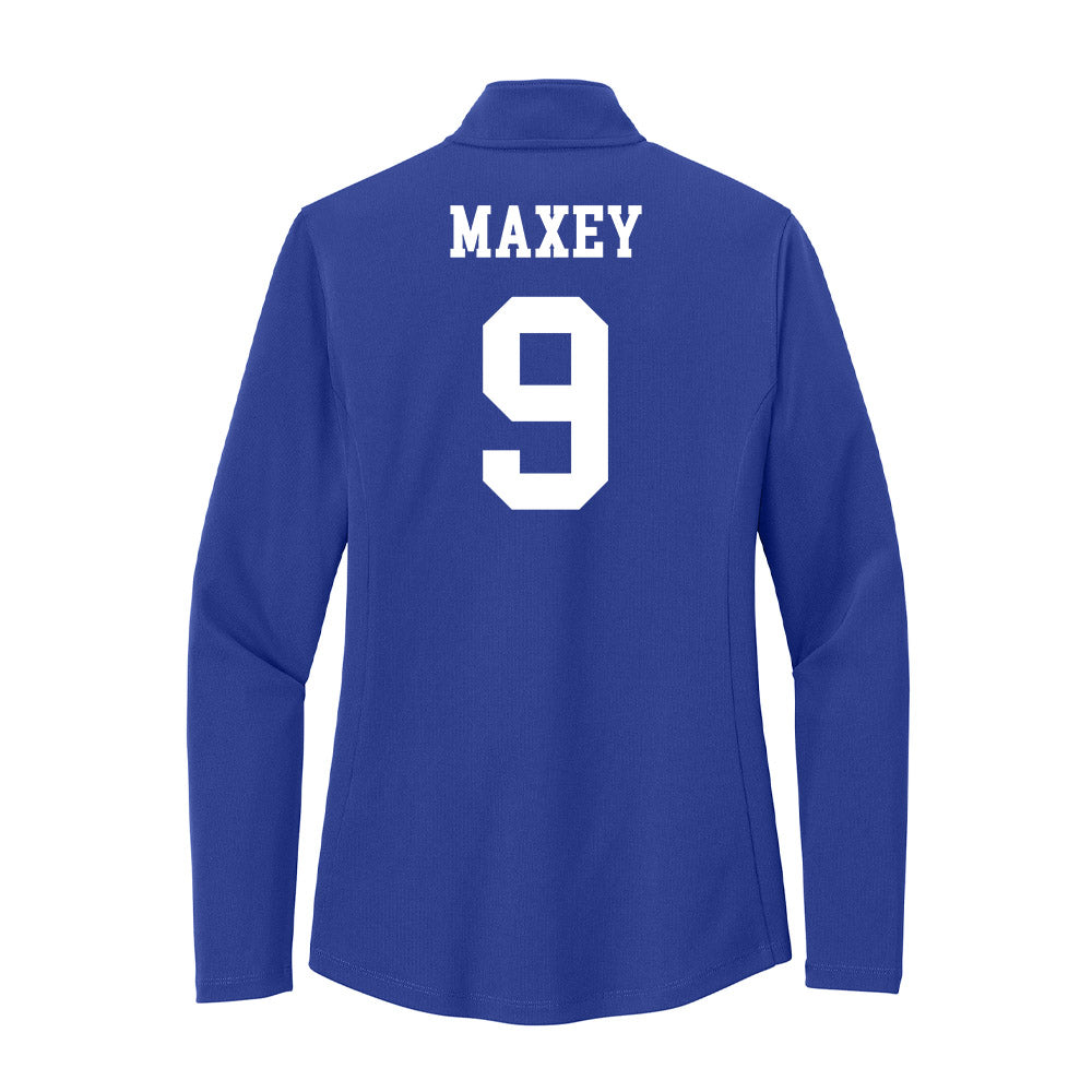 UNC Asheville - NCAA Women's Basketball : Dyanna Maxey - Women's Lightweight Quarter Zip Jacket-1