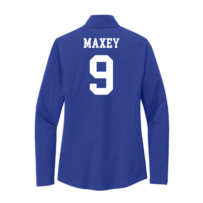 UNC Asheville - NCAA Women's Basketball : Dyanna Maxey - Women's Lightweight Quarter Zip Jacket-1
