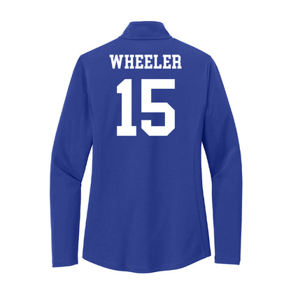 UNC Asheville - NCAA Women's Soccer : Karys Wheeler - Women's Lightweight Quarter Zip Jacket-1